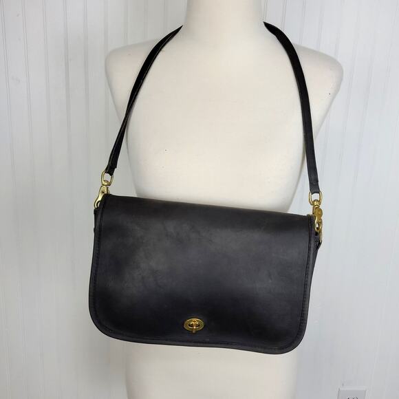 VTG Coach Made in NYC 1970's Convertible Clutch Purse 6308 - Picture 1 of 16